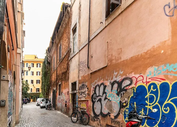 Vista Trastevere Rom